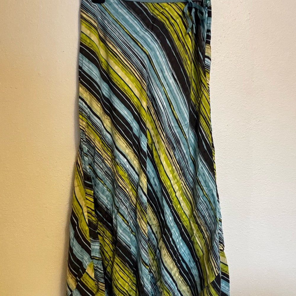 Striped Maxi Skirt
